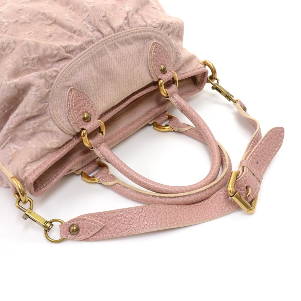 Louis Vuitton Neo Cabby denim pink review #bagreview #DenimLV 