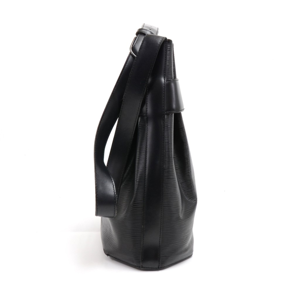 Louis Vuitton Black Epi Leather Sac D'Epaule GM Bag - Yoogi's Closet