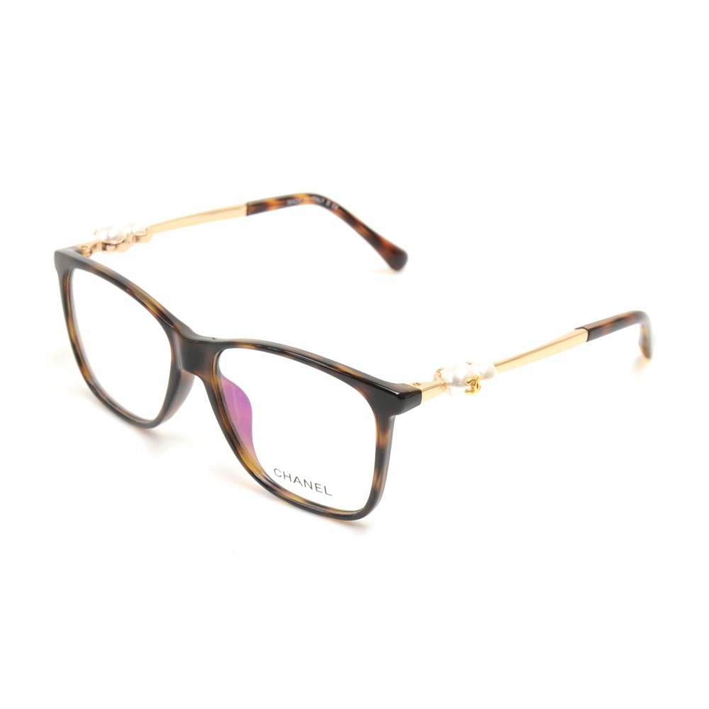 Chanel Bluefly Loss Chanel Tortoise Shell & Double Pearl Style CC