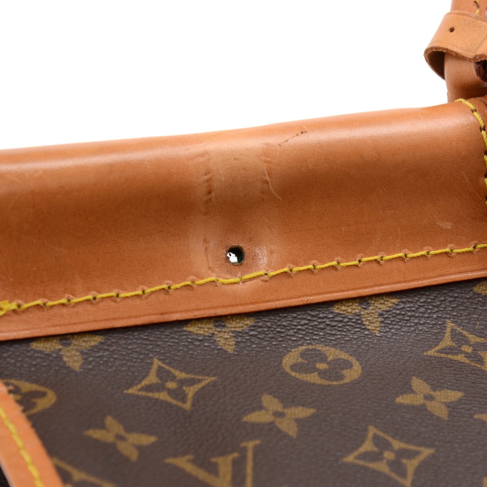 Louis Vuitton Kleber Monogram Sac Chasse Garment 871769 Brown Coated Canvas  Weekend/Travel Bag, Louis Vuitton