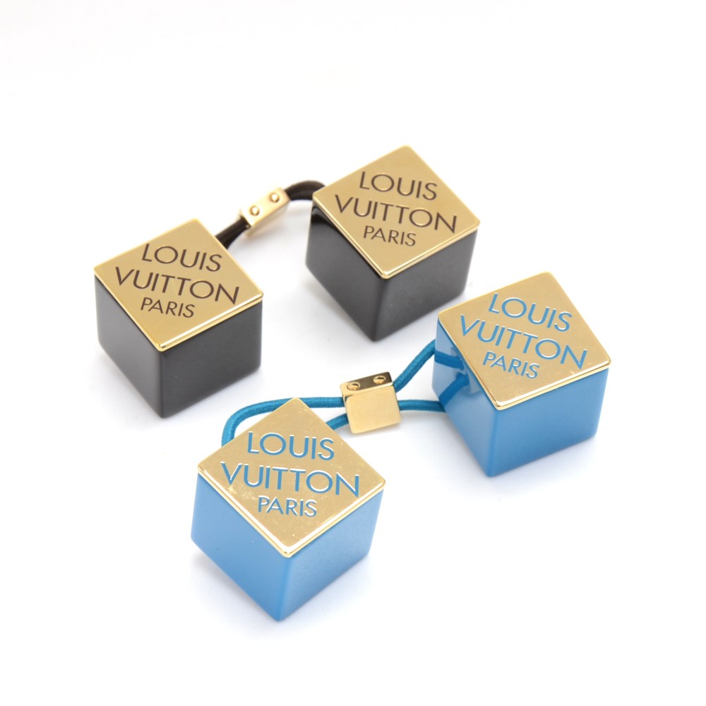 Louis Vuitton pre-owned logo-cube Hair Tie Set - Farfetch