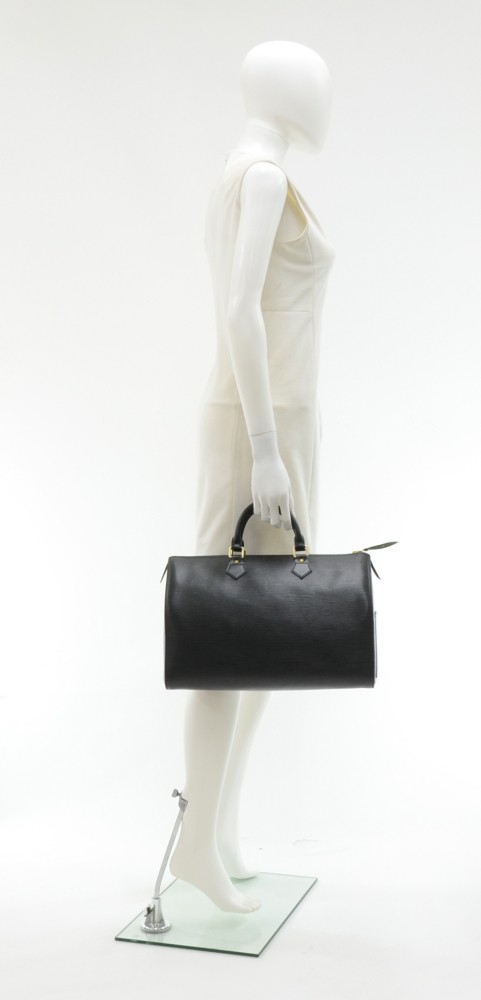 Louis Vuitton Epi Speedy 35 Hand Boston Bag Noir – Timeless