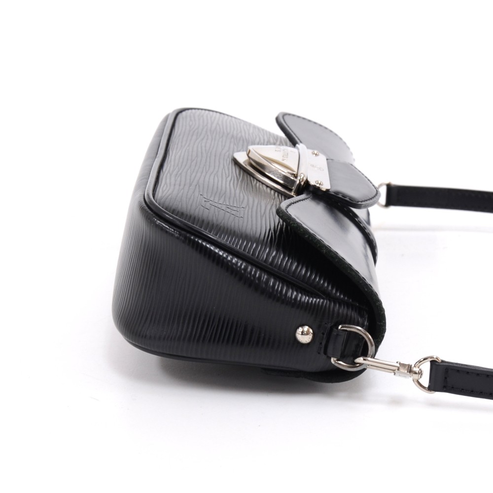 Louis Vuitton Montaigne Clutch Epi Leather Black 2090501