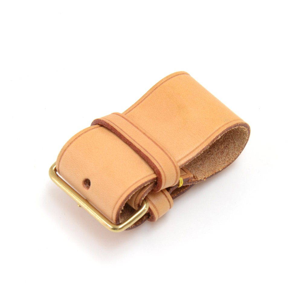 Leather key ring Louis Vuitton Brown in Leather - 35329108