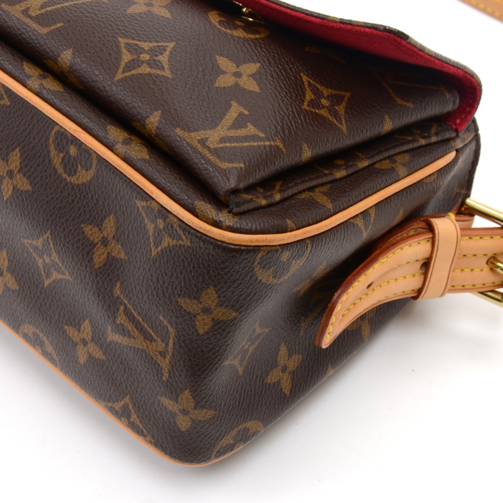 Louis Vuitton Classic Monogram Canvas Viva Cite MM Shoulder Bag., Lot  #78023