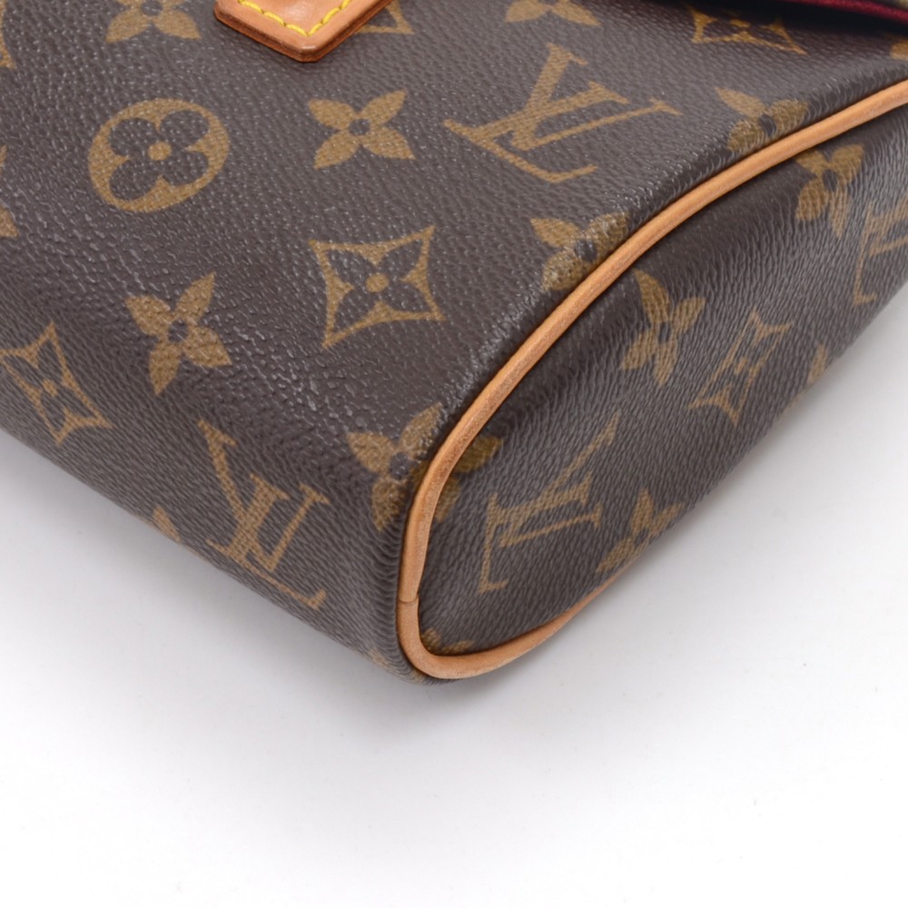 Shop for Louis Vuitton Monogram Canvas Leather Sonatine Bag - Shipped from  USA