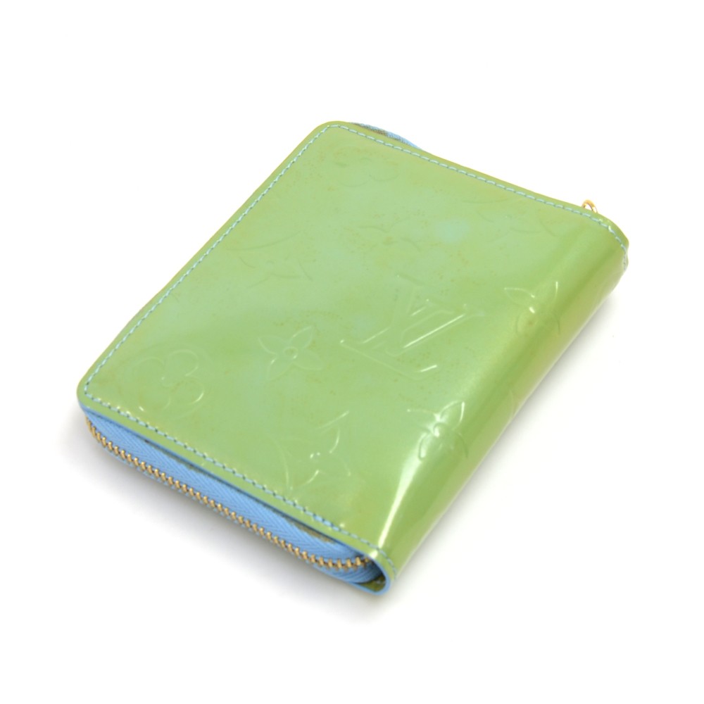 green lv wallet