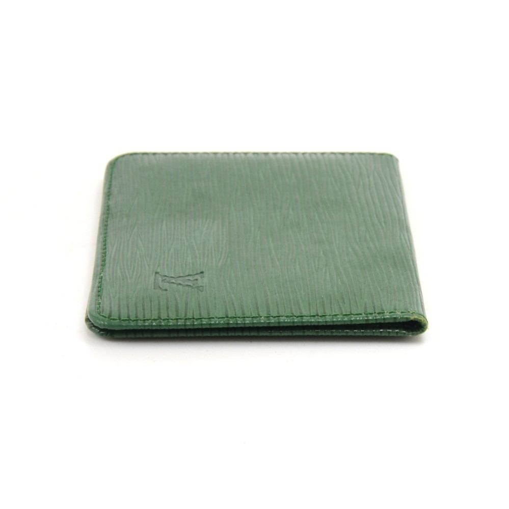 Shop for Louis Vuitton Green Epi Leather Marco Mens Wallet