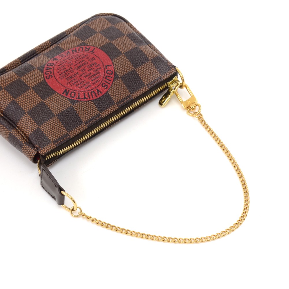 Louis Vuitton Trunks & Bags Mini Pochette Accessoires - Brown Mini
