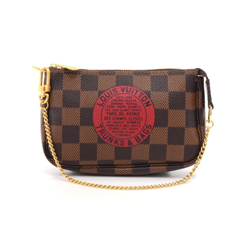 Louis Vuitton Trunks & Bags Mini Pochette Accessoires - Brown Mini Bags,  Handbags - LOU102792