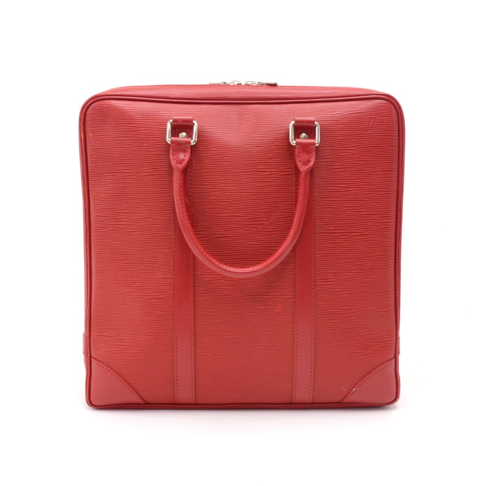 Louis Vuitton Red Epi Leather Passy MM