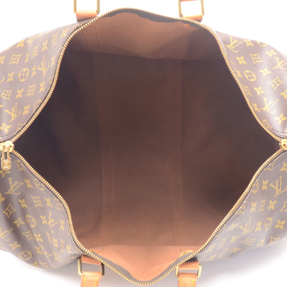 Louis Vuitton 2008 pre-owned Monogramouflage Keepall Bandoulière 55 travel  bag - ShopStyle