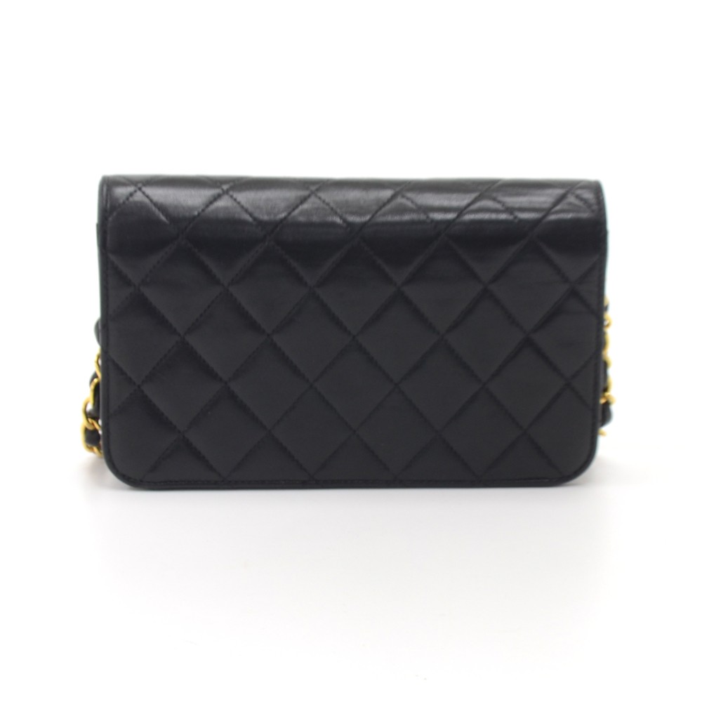 Chanel Matelasse Classic Flap Shoulder Bag Small Velor Black – Paradise  vintage