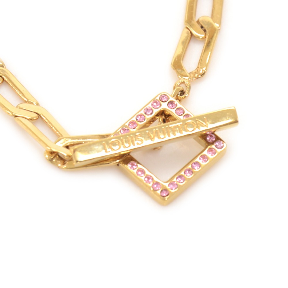 Louis Vuitton Louis Vuitton Monogram Idylle Pink Crystal Gold