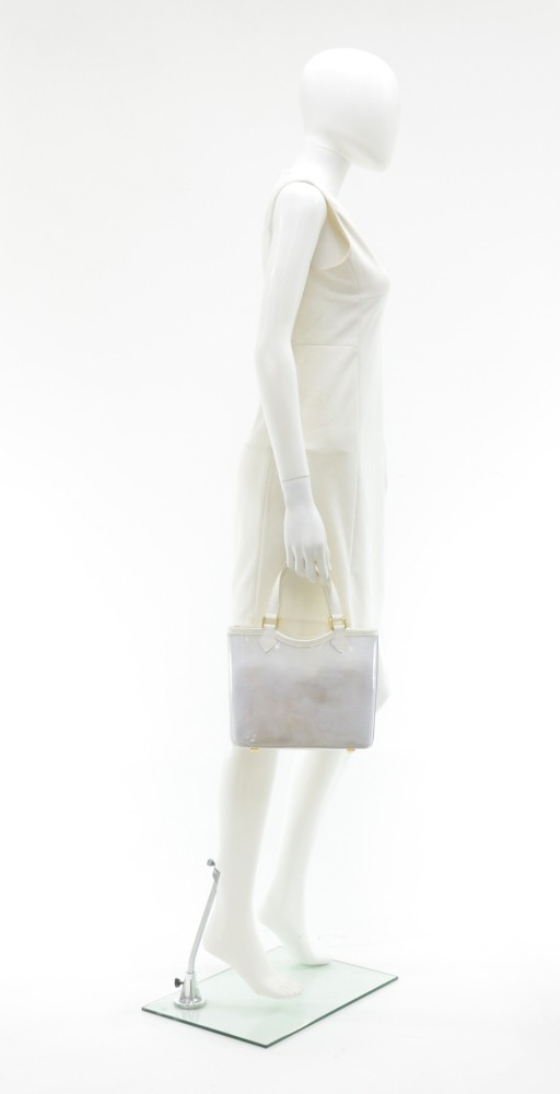 Louis Vuitton Mini White EPI Plage Clear Lagoon Bay Baia Tote Bag 4LV1026