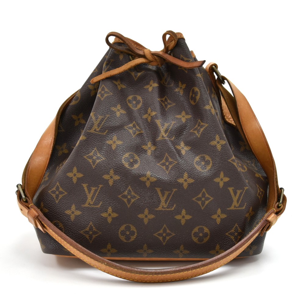 Louis Vuitton Petit Noe NM Monogram in Coated Canvas with Brass - US