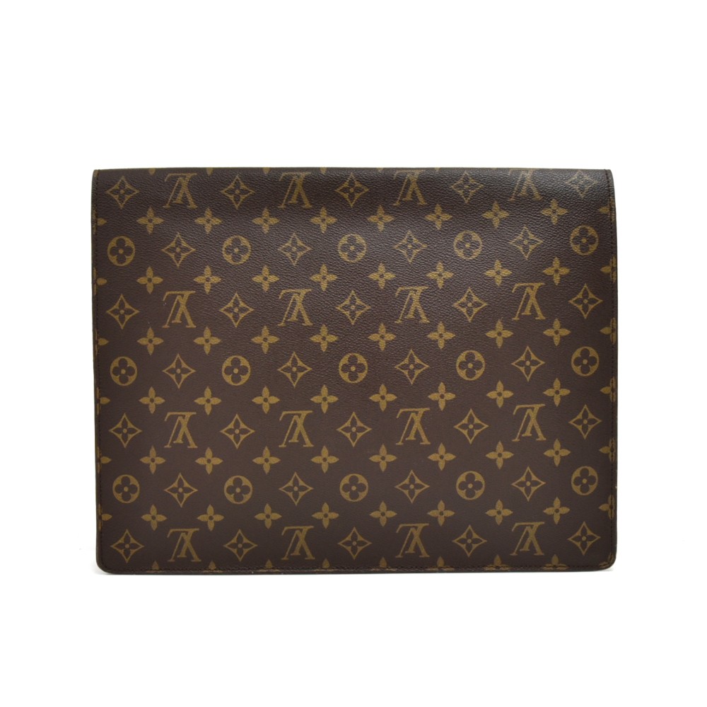 Louis Vuitton, Bags, Authentic Louis Vuitton Vintage Brown Monogram  Envelope Wallet 863 An