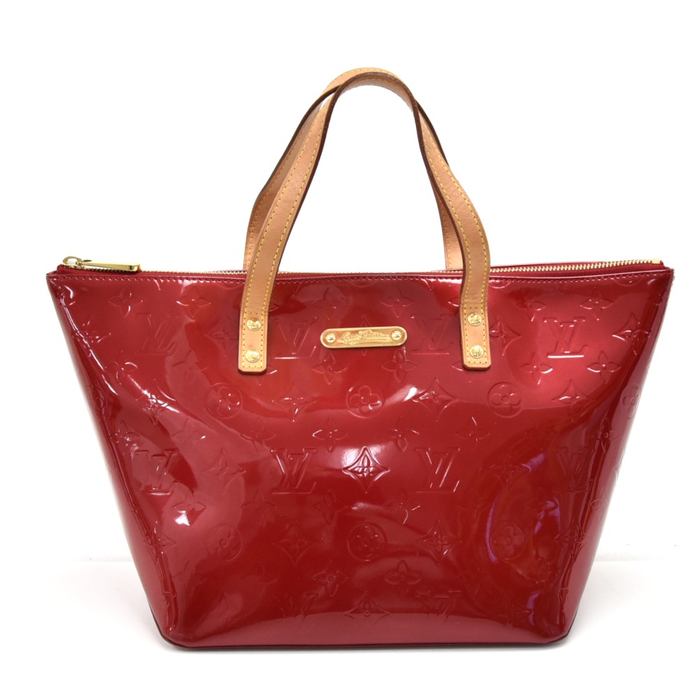 Louis Vuitton - Authenticated Beverly Handbag - Leather Red Plain for Women, Good Condition