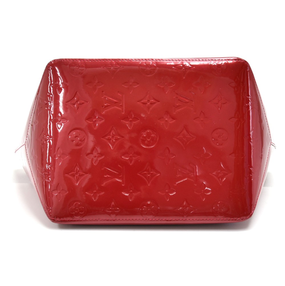 Bellevue PM, Used & Preloved Louis Vuitton Handbag, LXR USA, Red