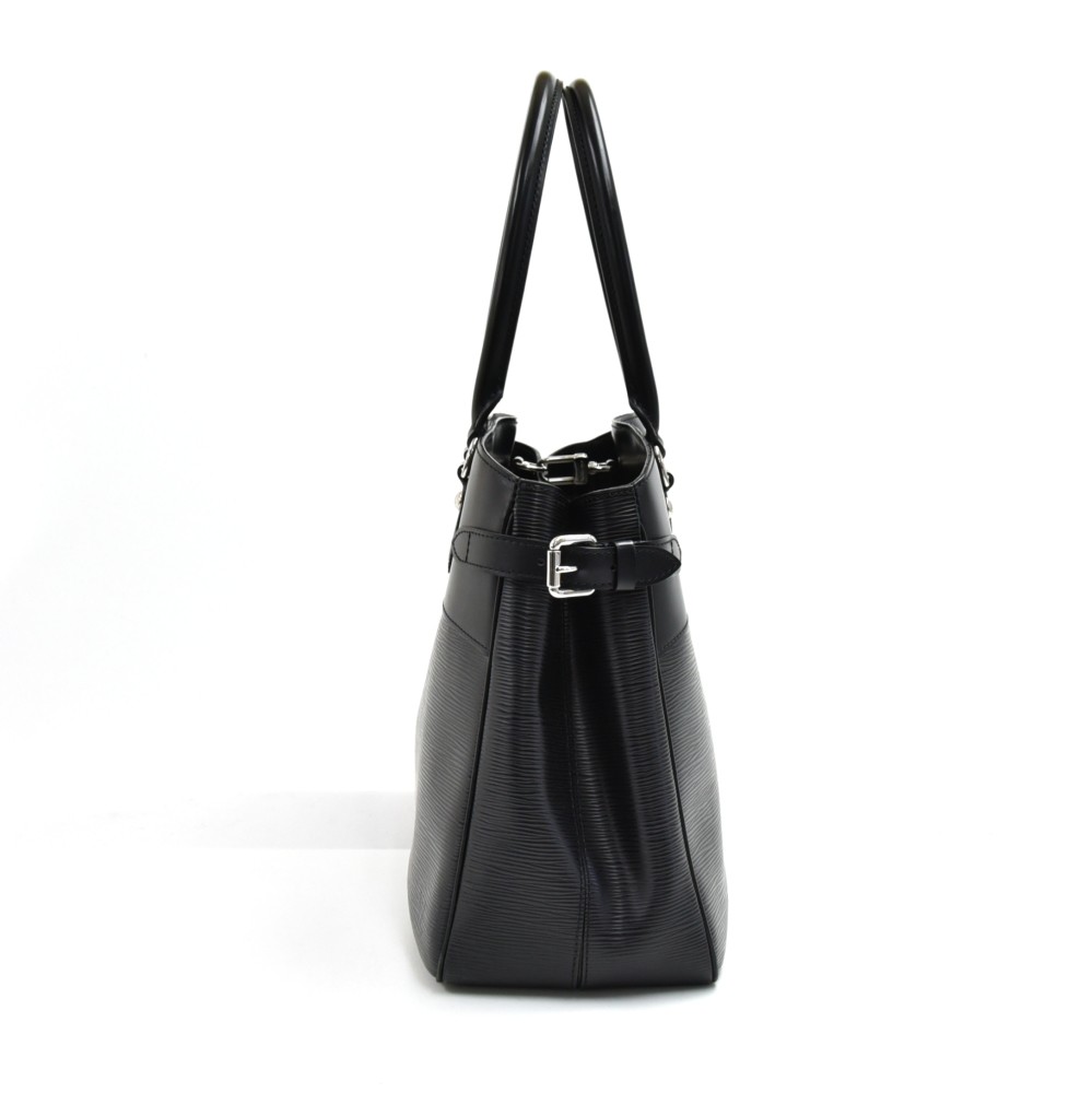 Louis Vuitton Passy Shopping Bag in Black EPI Leather