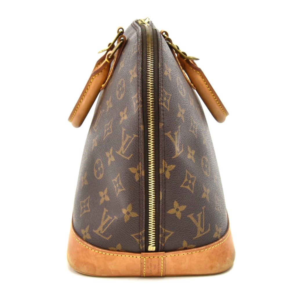 Louis Vuitton Vintage Louis Vuitton Alma Monogram Canvas Handbag