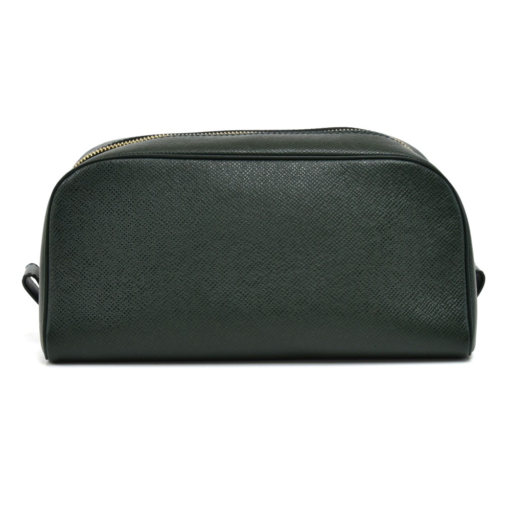 Louis Vuitton Green Taiga Nylon Palana Cosmetic Pouch Toiletry Case 18LV0  ref.297956 - Joli Closet