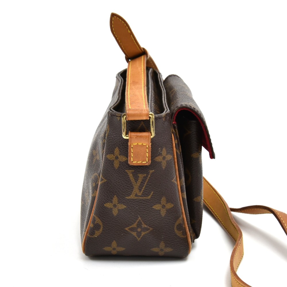 Louis Vuitton Viva-cité PM Monogram Canvas Brown Leather ref