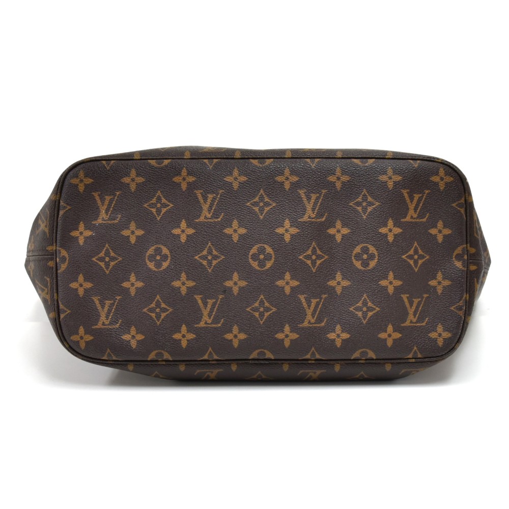 Louis Vuitton Neverfull Tote MM Brown Canvas for sale online