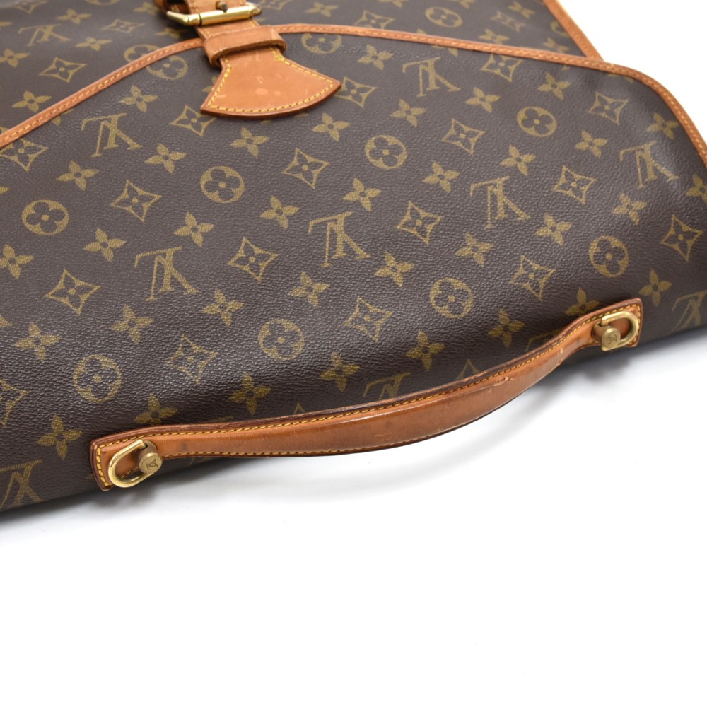 Louis Vuitton Monogram Beverly Briefcase GM M51120 Brown Cloth ref.1030973  - Joli Closet
