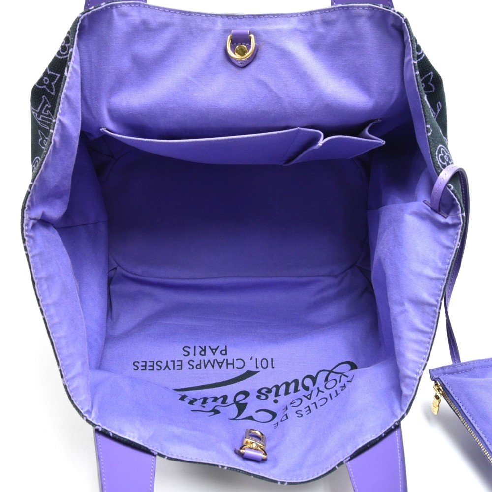 Louis Vuitton LV Tote Bag M95987 Cabas Ipanema GM Purple Beach Line 3902372  - Đức An Phát