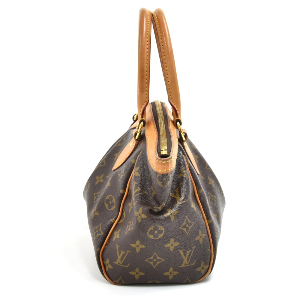 Louis Vuitton Tivoli Top Satchel Handbag Monogram Canvas PM