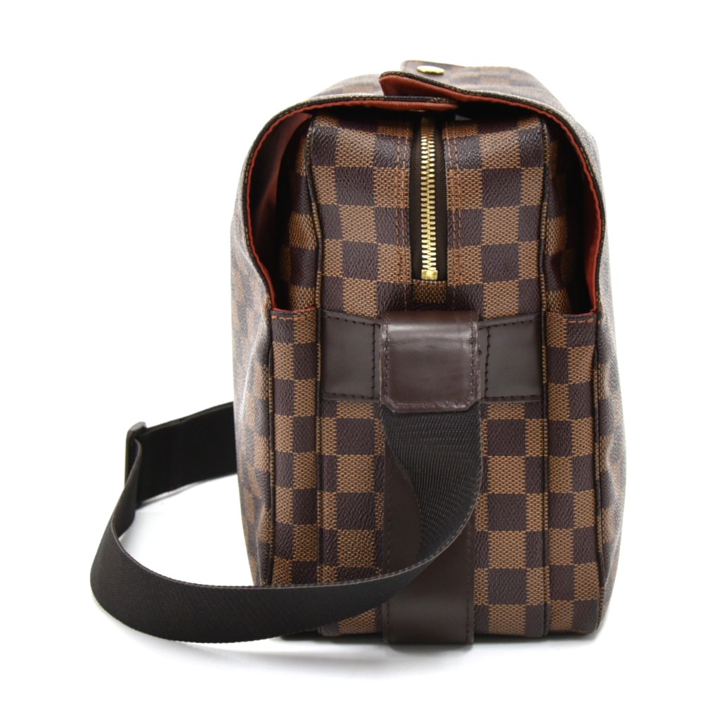 Louis Vuitton Damier Ebene Canvas Leather Naviglio Messenger Bag - Vintage  Louis Vuitton Bags - Touch of Modern