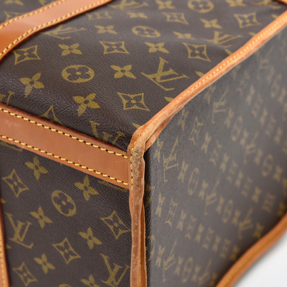 Lot - A Louis Vuitton monogram Sac Chaussures travel bag 1980s