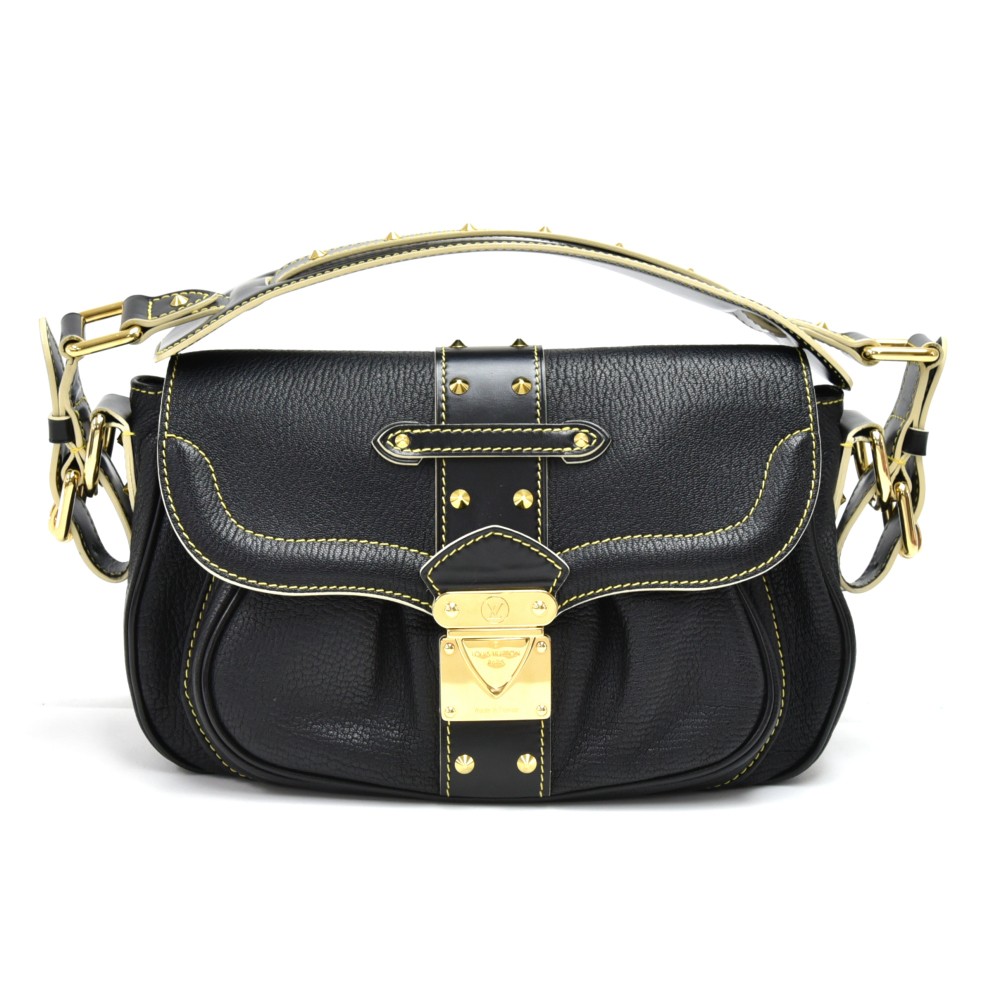 Louis Vuitton, Bags, Louis Vuitton Suhali Le Talentueux Black Studded  Shoulder Bag