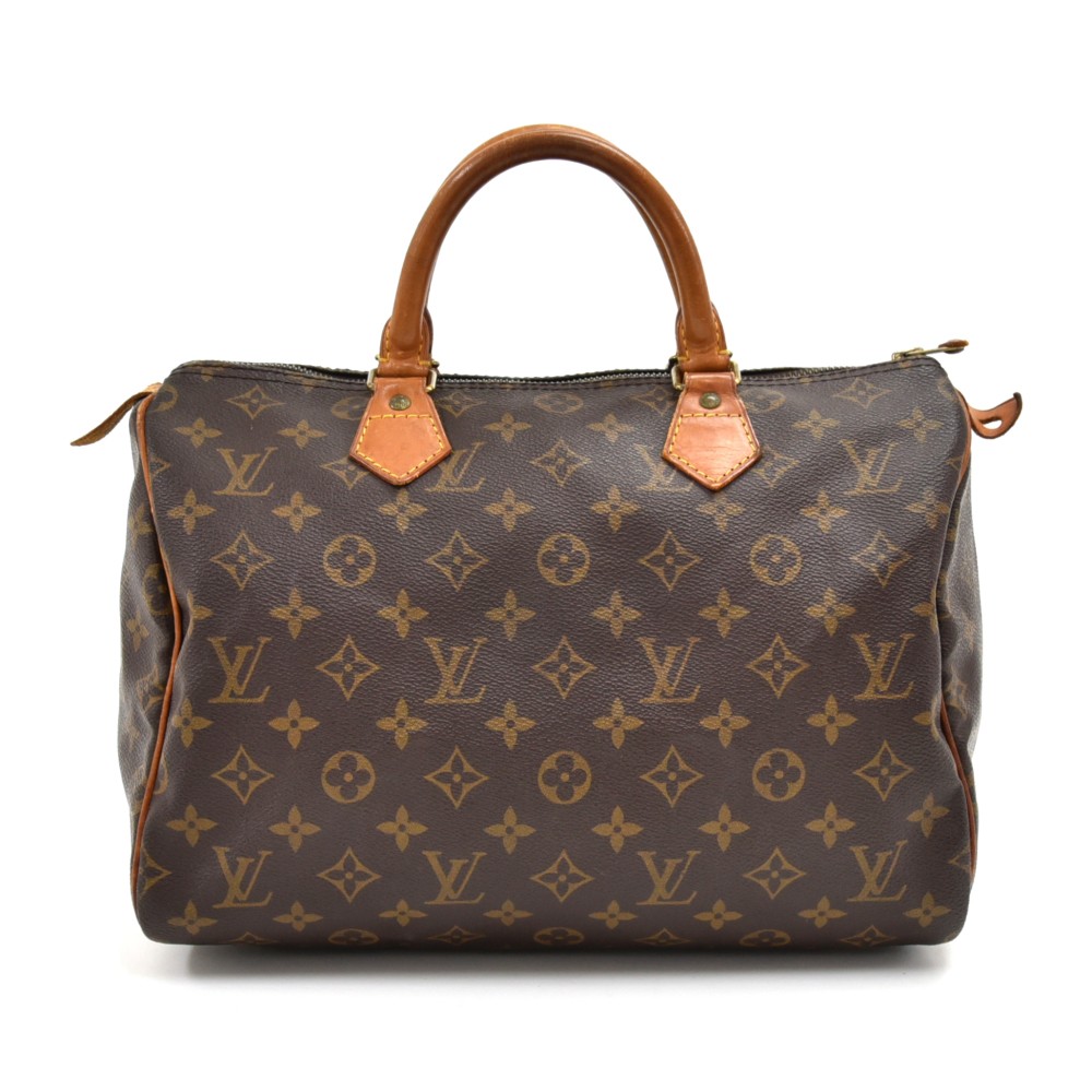 Louis Vuitton Speedy Handbag Limited Edition V Monogram Canvas 30 For Sale  at 1stDibs