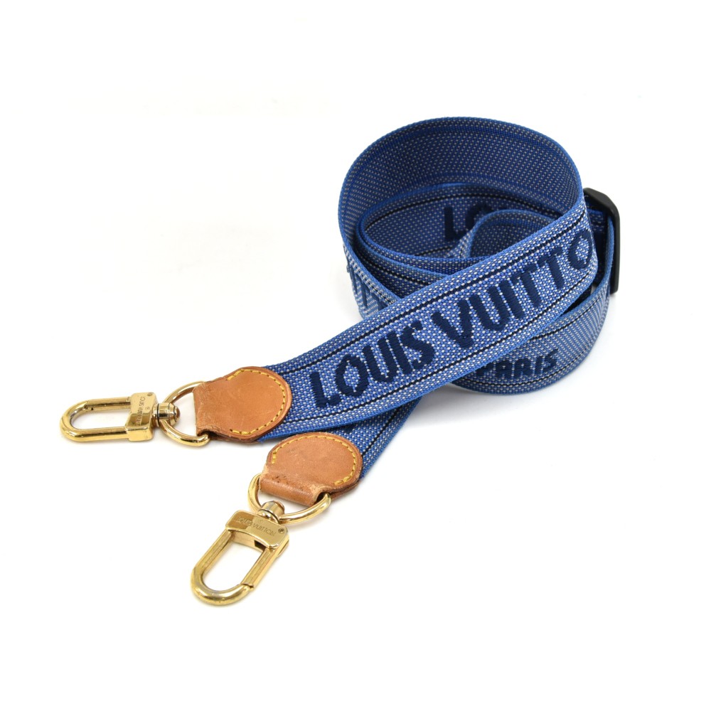 Louis Vuitton Duffle Ultra Rare Ebene Blue Sac Marin 17lz0129