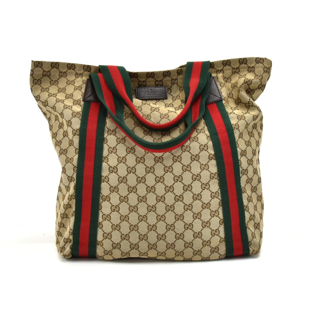 Gucci Pre-owned Women's Fabric Shoulder Bag - Beige - One Size