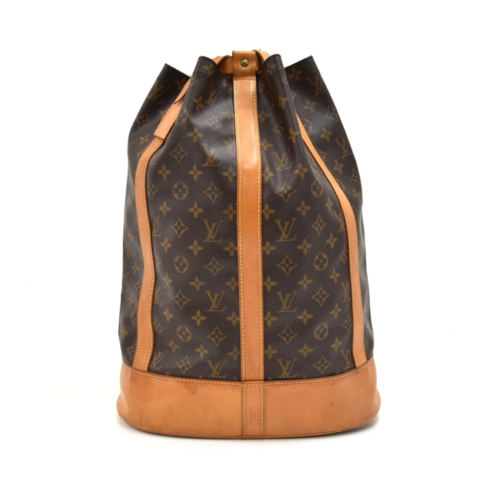 RARE Louis Vuitton LV Shoulder Bag Backpack Style Randonnee GM