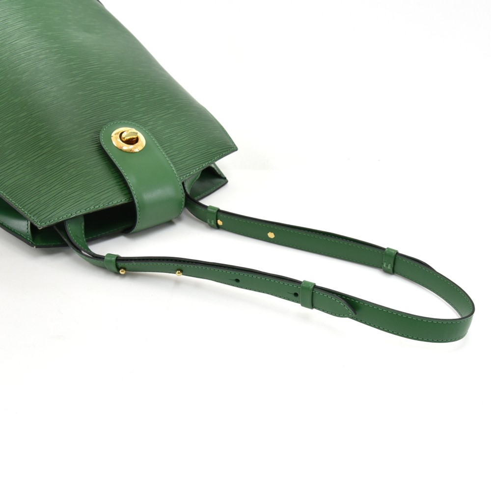 LOUIS VUITTON Epi Randonnee GM Shoulder Bag Green M43084 LV Auth tp508  Leather ref.710482 - Joli Closet