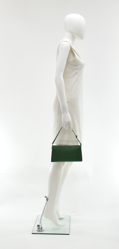 Louis Vuitton Vintage - Epi Pochette Accessoires Bag - Green - Leather and  Epi Leather Handbag - Luxury High Quality - Avvenice
