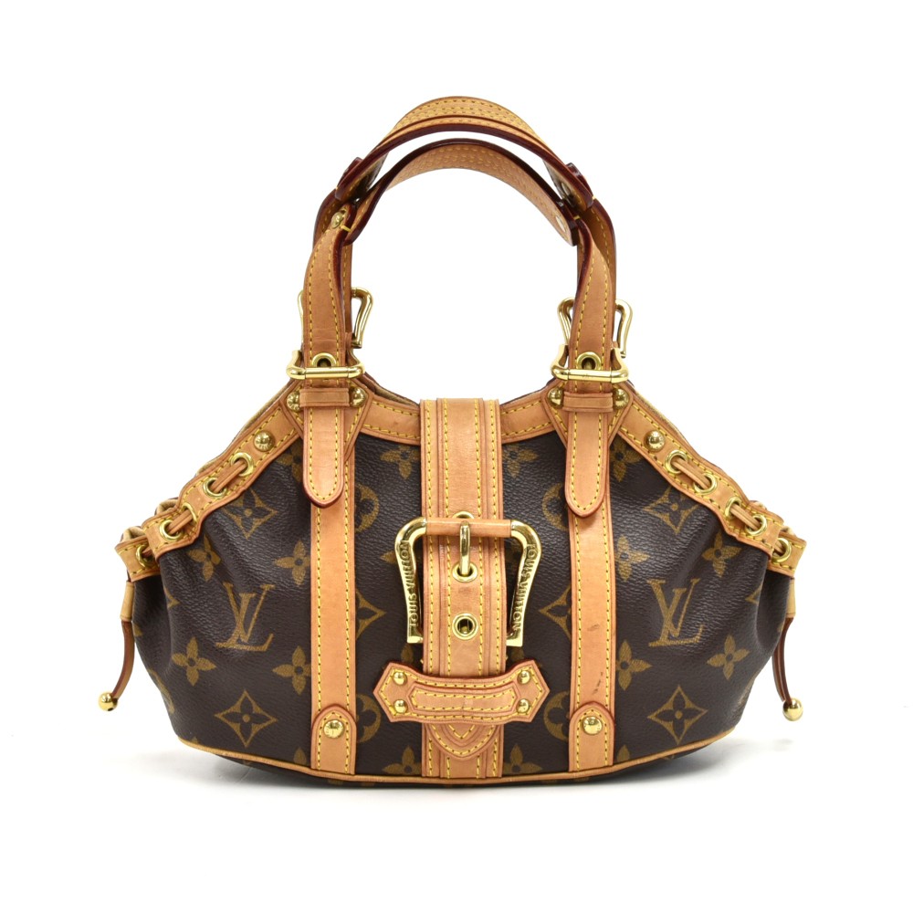 svært problem Satire Louis Vuitton Louis Vuitton Theda PM Monogram Canvas Handbag