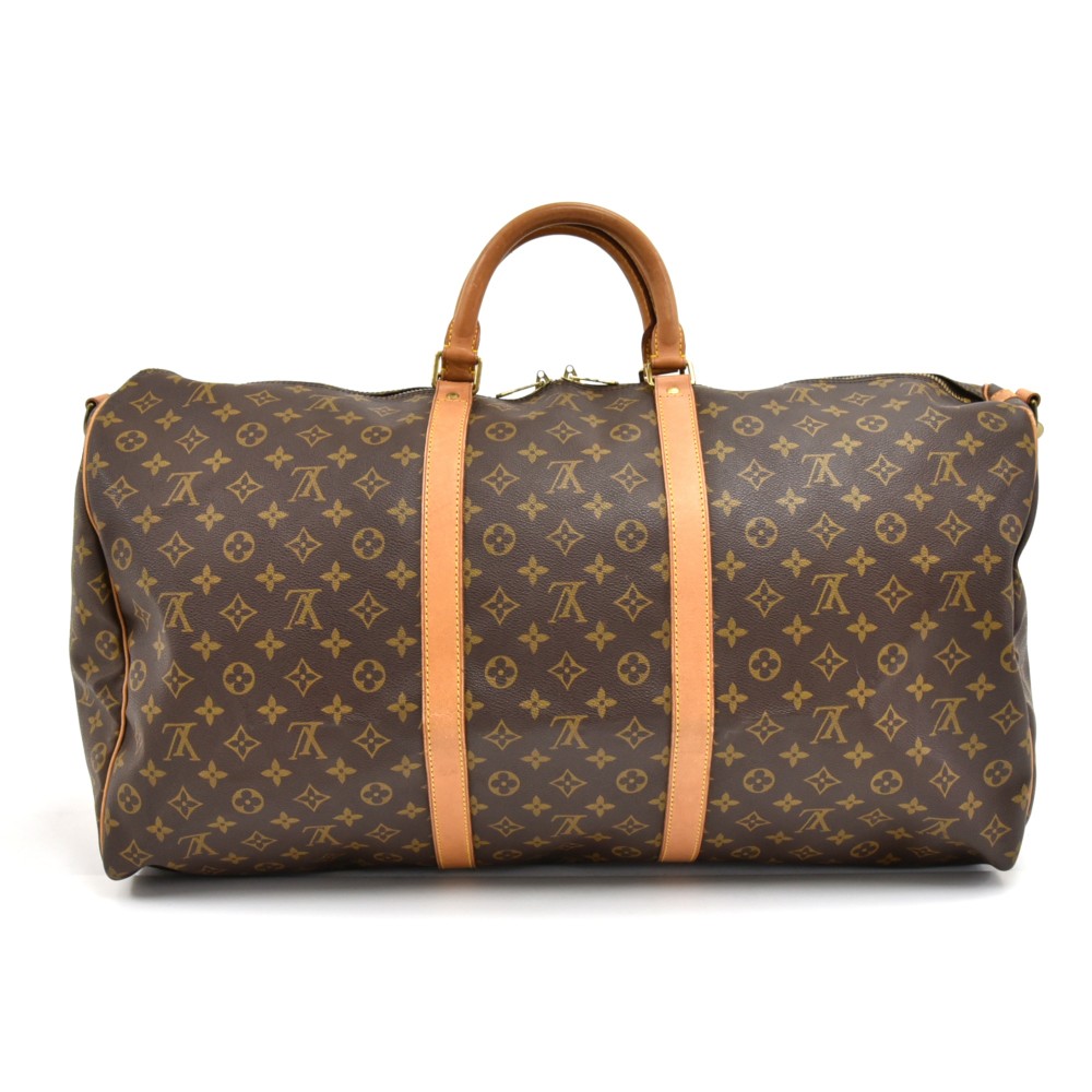 Lot - Louis Vuitton Keepall Bandouliere 60 Travel Bag, 1987