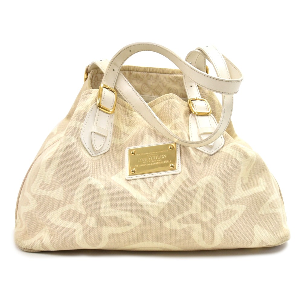 Louis Vuitton Beige Tahitienne Cabas Limited Edition PM Bag