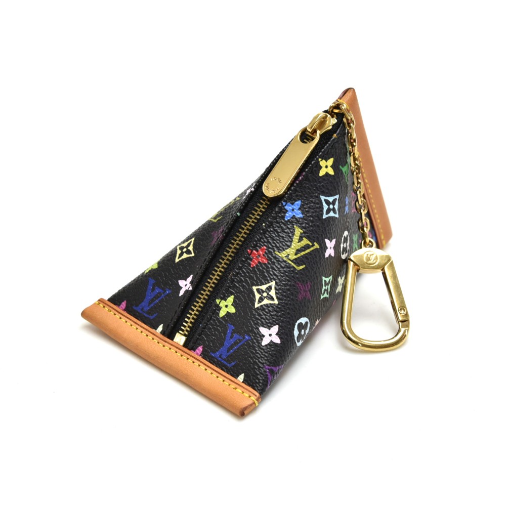 Louis Vuitton Berlingot Key Pouch Monogram Multicolor Black 2068002