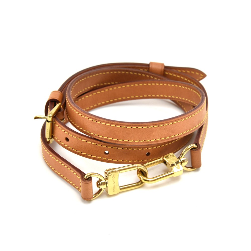 Louis Vuitton Louis Vuitton Cowhide Leather Adjustable Shoulder