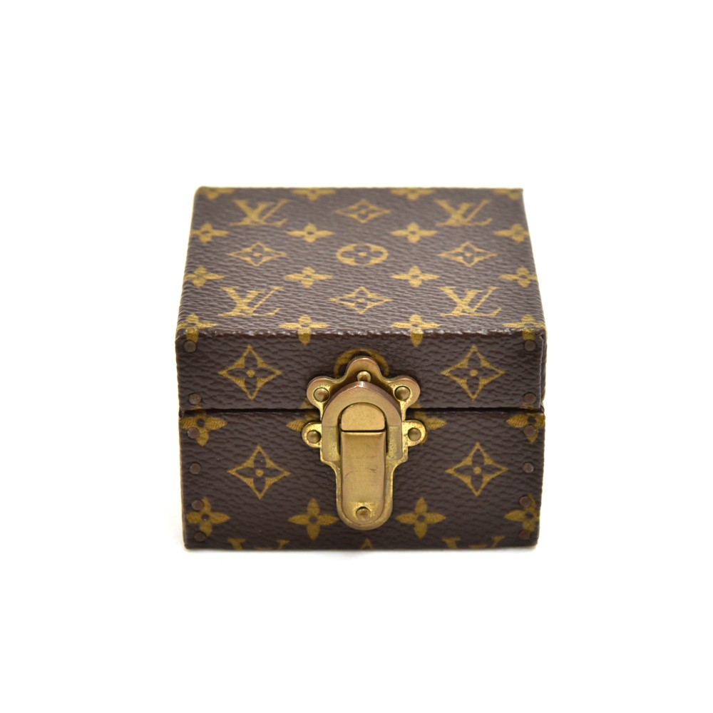 LV monogram jewelry box Louis Vuitton canvas Mother's Day Gift for