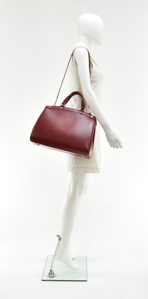 Louis Vuitton Red Epi Leather Brea MM Bag Louis Vuitton