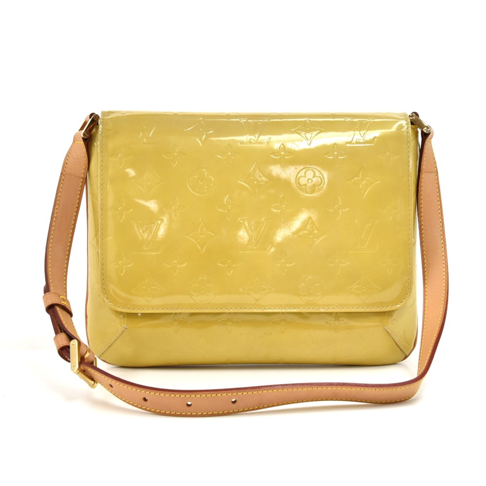 Louis Vuitton Vintage - Vernis Minna Street - Yellow - Leather Handbag -  Luxury High Quality - Avvenice