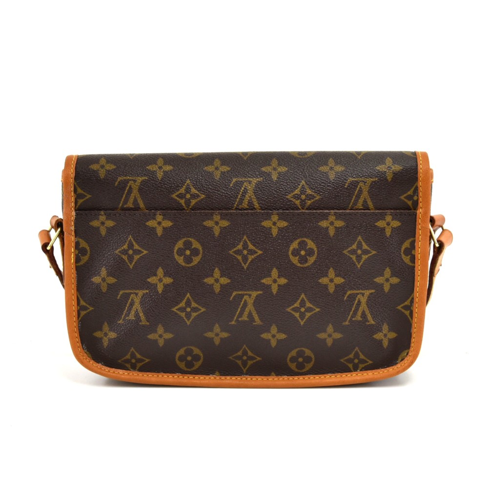 Louis Vuitton Gibeciere shoulder bag petite monogram crossbody