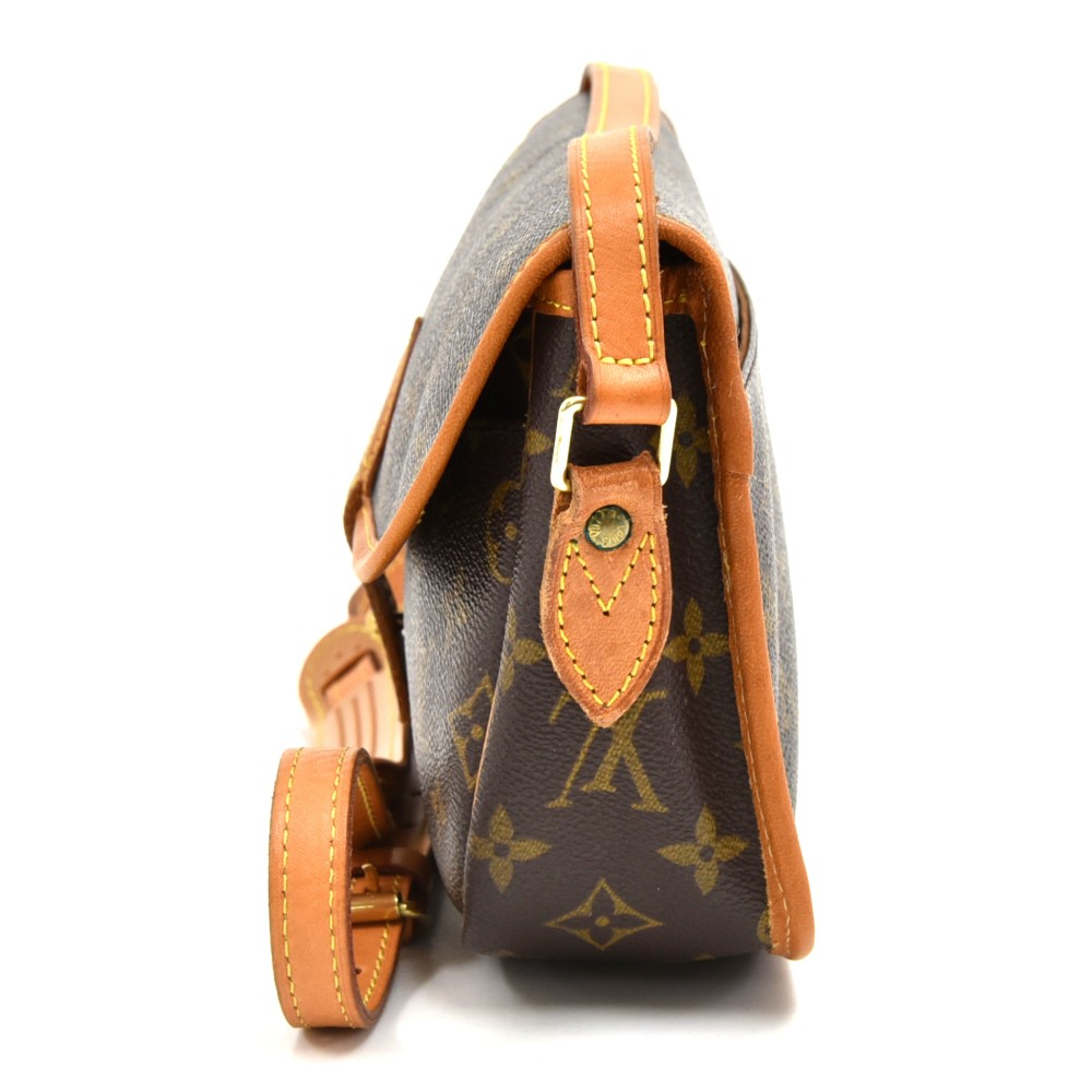 Louis Vuitton Monogram Gibeciere PM Shoulder Bag M42248 - 9brandname